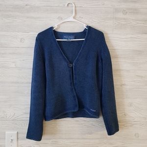 Vintage Blue Willi's Knit Cardigan - Medium "*t"
